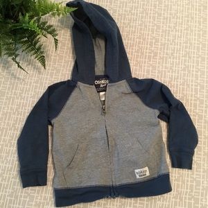 Oshkosh zip up hoodie